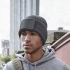 REMOVABLE PATCH THINSULATE BEANIE