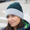 DOUBLE LAYER KNITTED HAT