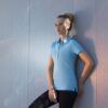 WOMEN'S SHORT-SLEEVED STRETCH POLO