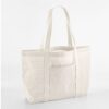 STRIPED ORGANIC COTTON SHOPPER